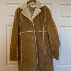 Jones New York Leather Sport Coat